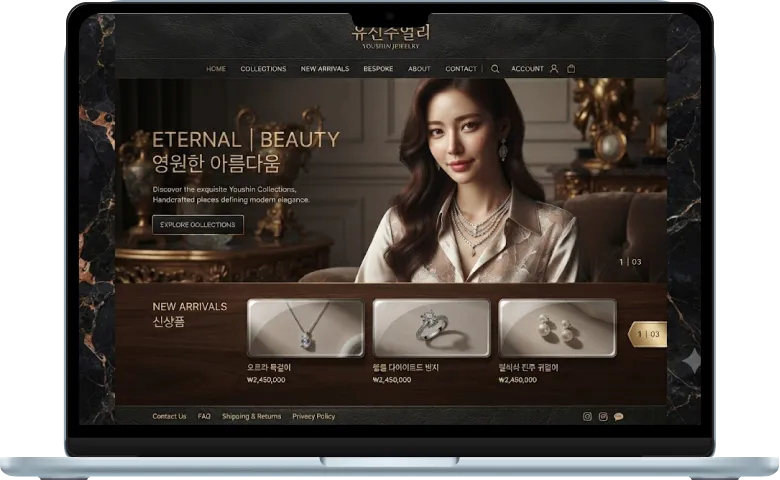 유신주얼리 스마트 주얼리 생산 및 재고관리 ERP 시스템